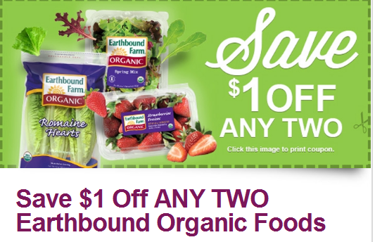 Earthbound Farm Organic Foods Printable Coupon + Walmart Deals