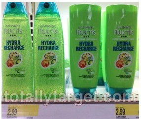 New Garnier Fructis Printable Coupons = $0.99 Target Deal