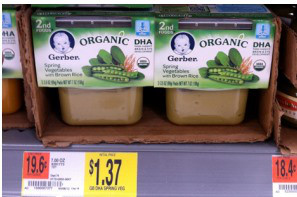 Gerber Organic Baby Food Printable Coupon + Walmart and Target Deals