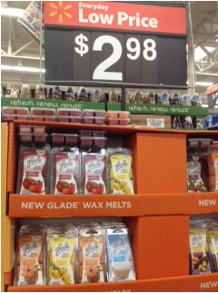 New Glade Wax Melts Printable Coupon + Walmart Scenario