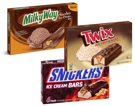 Target: SNICKERS, TWIX, MILKY WAY Ice Cream only 49 Cents
