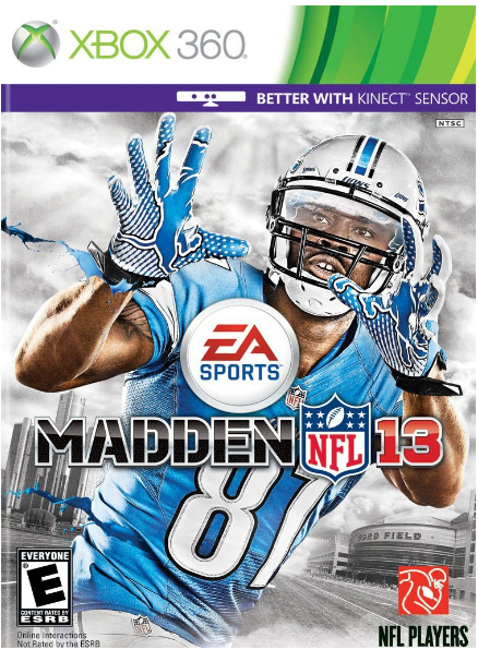 Madden NFL 13 For as low as $14.99 (Xbox360, Playstation 3 or Nintendo Wii U)