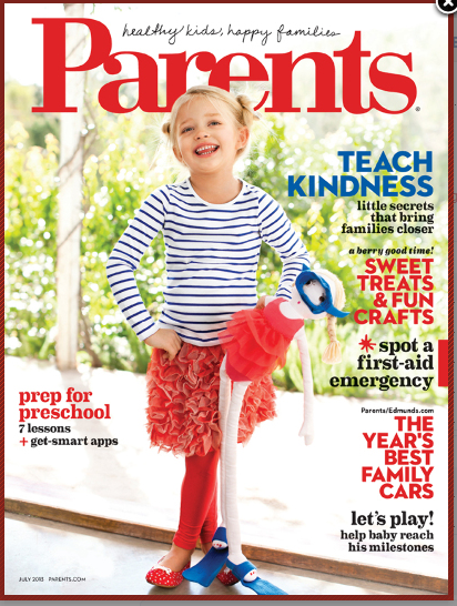 One Year of Parents Magazine for $4.50 (38¢ per issue)