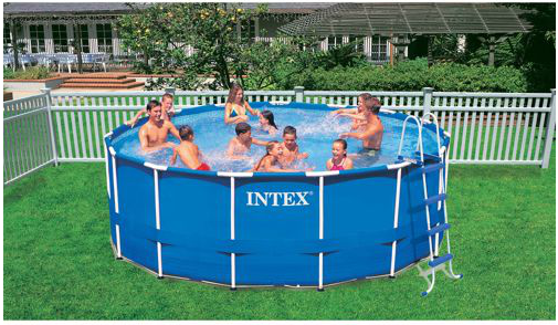 Intex 15′ x 48″ Metal-Frame Swimming Pool for $199 Shipped (Save $150)