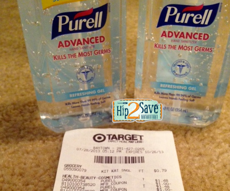 FREE Purell Hand Sanitizer Bonus Packs at Target