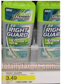 FREE Right Guard Deodorant or Bodywash with Target Coupon Stack