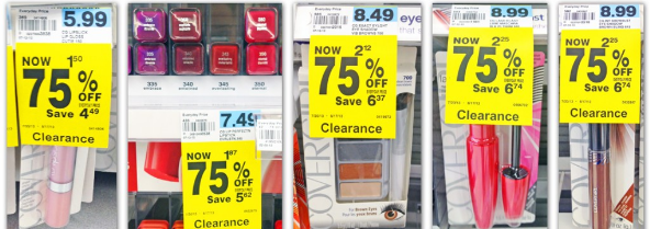 Rite Aid: 75% Off Clearance Deals on Covergirl (Products As Low As FREE)