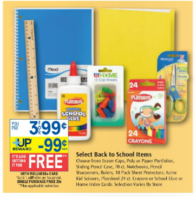 FREE School Supplies at Rite Aid