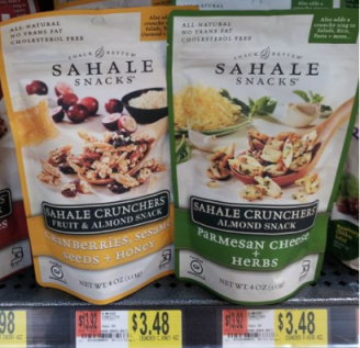 Sahale Snacks Item Printable Coupon + Walmart Deal