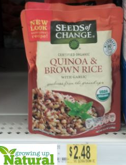 Seeds of Change Pouch Rice for $0.98 at Walmart