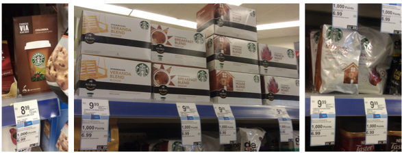 Starbucks Coffeee Products Deals at Walgreens