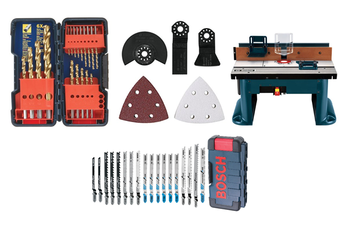 Bosch Tool Accessories 57% Off and More | Drill Bits, Tools, Blades and More