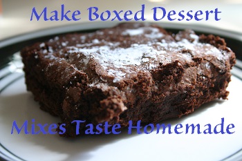 How to Make Boxed Dessert Mixes Taste Homemade