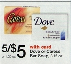 Walgreens: Caress Bar Soap Just 4¢ Each