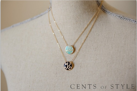 Cents of Style: Initial and Word Necklaces for $10.95 Shipped