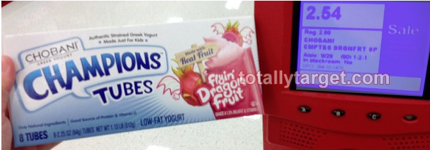 Chobani Champions Yogurt Target Coupon Stack | Pay as low as FREE