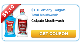 New Colgate Total Mouthwash Coupon = 89¢ at Walgreens Starting 8/11