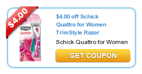 Printable Coupons: Crayola, Schick Quattro, Welch’s, Colgate Mouthwash, Eclipse and More
