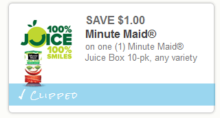New and REset Printable Coupons: Minute Maid Juice Box, Simply Orange, Scope, Acroball and More!