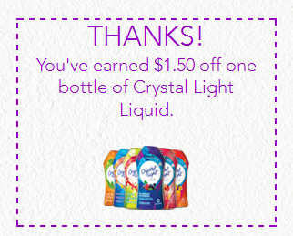 crystal light coupon