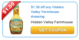 New and REset Printable Coupons: Hidden Valley, Huggies Wipes, Nature Made, L’Oreal, Kraft, WD-40 and More