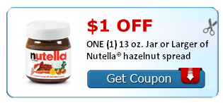 Printable Coupons: Nutella, BAR-S Franks, Rimmel, L’Oreal, Garnier, Quilted Northern, Carnation and More