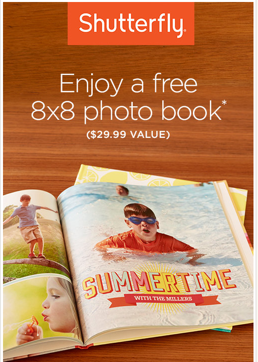 FREE 8×8 Hardcover Photo Book (Just Pay Shipping)