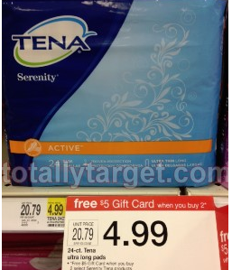 Better Than FREE Tena Products at Target