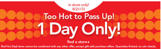 ToysRus Red Hot ONE DAY ONLY Sale = Playtex Bottles, Monsters University Sulley, Imaginarium Train Set and More