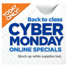 Back to Class Cyber Monday Online Specials (Today Only)