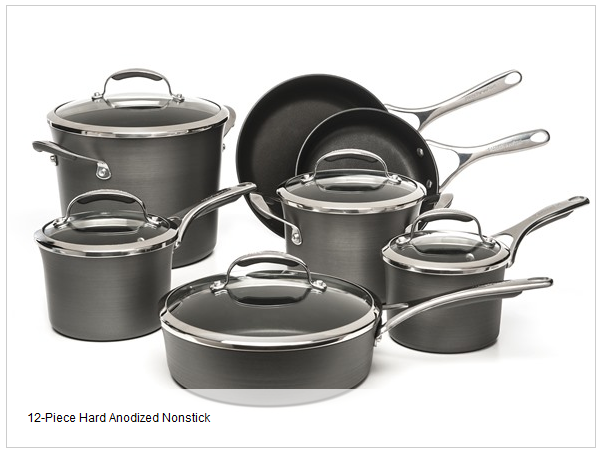 Gourmet Nonstick or Stainless Steel Pan Set for $129.99 (Plus Pyrex Storage Set for $12.99)