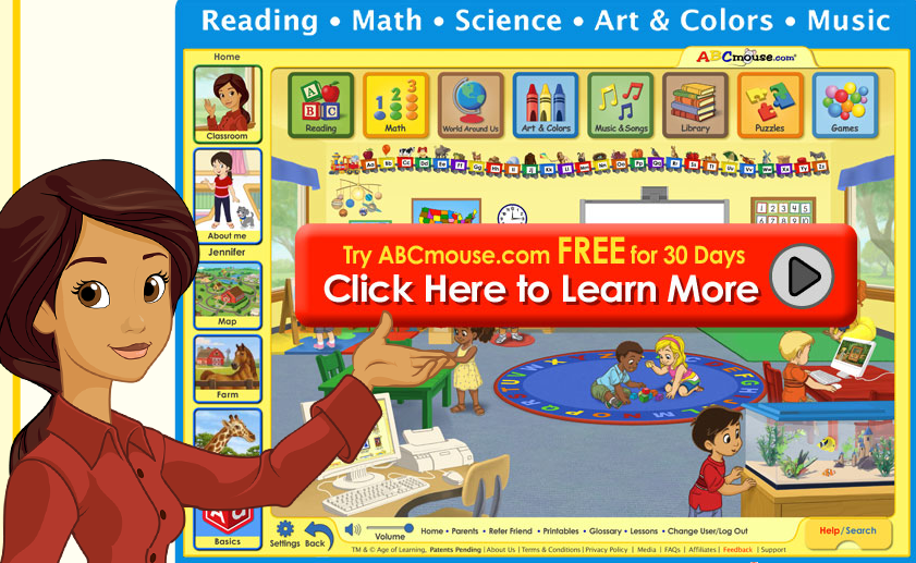 ABCmouse: Online Kid’s Learning Site