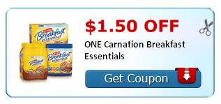 Printable Coupons: Carnation Breakfast, Hormel, Green Mountain, Clean & Clear, Right Guard, Melt and More