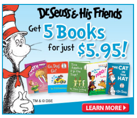 Dr. Seuss & Friends Book Club | Get 5 Books for $5.95 + FREE Shipping