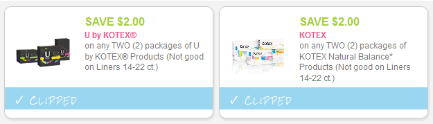 Kotex Natural Balance Products Just 99¢ at Walgreens Kotex Natural Balance Products Just 99¢ at Walgreens
