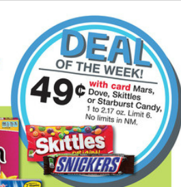 Mars Brand Candy Just 33¢ at Walgreens