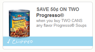 Progresso Soup Coupons + 75¢ CVS, Walgreens and Dollar Store Deals