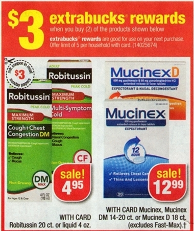 Robitussin Moneymaker Deal at CVS