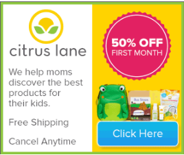 Citrus Lane 50% Off First Month
