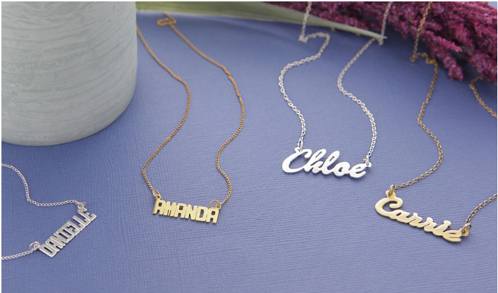 Groupon: Personalized Name Necklaces Up to 67% Off
