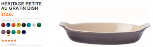 Le Creuset - Product Information- Heritage Petite Au Gratin Dish 2013-10-29 12-20-15