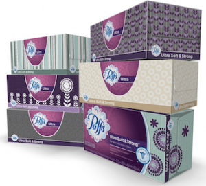 Amazon: Puffs Facial Tissues (124ct) $0.75 or Lower – Shipped!