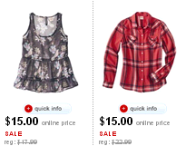Target’s Weekly WoW! | $15 Woman’s Woven or Flannel Tops