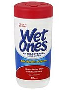 Possibly FREE Wet Ones Antibacterial Wipes (After Coupon Doubles)