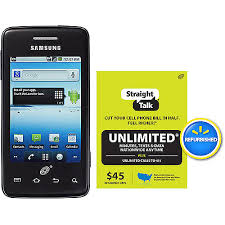 Samsung Galaxy Precedent + $45 Straight Talk Phone Card for $49.96