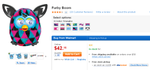 Furby Boom  Kids  Electronics   Walmart.com