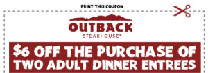 outback coupon