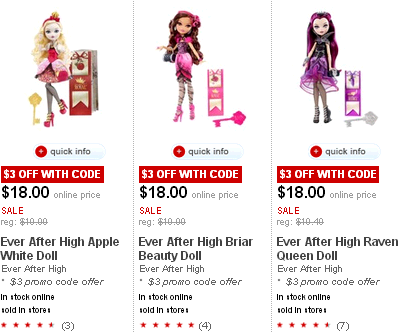 EVER AFTER HIGH at Target