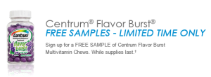 FREE Centrum Sample