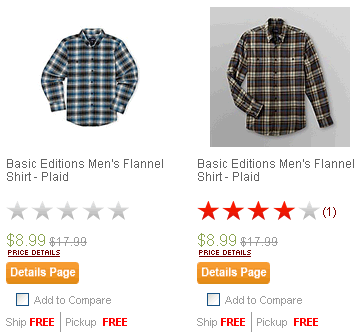 Flannel from Kmart.com